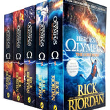 The Heroes of Olympus Complete 5-Book Collection by Rick Riordan |Epic Fantasy Adventure Series with Mythology,Quests & Heroes for Young Adult Readers