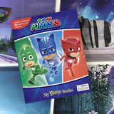 PJ Masks My Busy Book – Storybook with 10 Figurines & Playmat | Catboy, Gekko & Owlette | Interactive Read & Play Set for Kids 3+