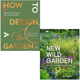 How to Design a Garden & New Wild Garden 2 Books Collection Set | Pollyanna Wilkinson & Ian Hodgson | Garden Design, Planting & Outdoor Inspiration