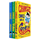 Charlie Changes Into a Chicken Series 3 Books Collection Set By Sam Copeland (Charlie Changes Into a Chicken, Charlie Turns Into a T-Rex and Charlie Morphs Into a Mammoth) | Paperback
