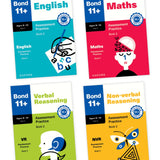 Bond 11+ Assessment Practice Papers Bundle for Age 9-10 (Book 2) | For GL Assessment 2026 and other 11 plus exams | English, Maths, Verbal Reasoning and Non-verbal Reasoning (Bond: Assessment Papers)