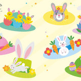 First Sticker Book Easter: A Sticker Activity Book with Eggs, Parades, and Bunnies by Holly Bathie | Board Book