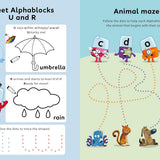 Numberblocks and Alphablocks Level 1 Collection 6 Workbooks Set With Stickers (Numberblocks Numbers and Counting, Adding and Subtracting, Puzzles and ... More) (Numberblocks and Alphablocks Workbooks)