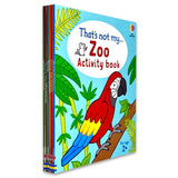 Usborne That's Not My Activity Book Series 6 Books Collection Set | Zoo, Jungle, Animals, Under the Sea, Things That Go & Farm