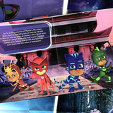PJ Masks My Busy Book – Storybook with 10 Figurines & Playmat | Catboy, Gekko & Owlette | Interactive Read & Play Set for Kids 3+