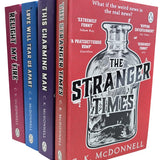 The Stranger Times Series by C. K. McDonnell 4 Books Collection Set (The Stranger Times, This Charming Man, Love Will Tear Us Apart and Relight My Fire)