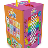 Numberblocks 12 Mini Board Books Collection Carry Case – Early Learning Counting Books for Preschool & Travel