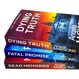 Detective Kim Stone Series 8-10 Collection 3 Books Set By Angela Marsons (Dying Truth, Fatal Promise & Dead Memories)