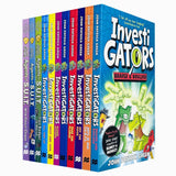 Investigators Series by John Patrick Green Collection 11 Books Set(InvestiGators, Take the Plunge, Off the Hook, Ants in Our P.A.N.T.S, Braver and Boulder,Heist and Seek,Agents of S.U.I.T. and More)