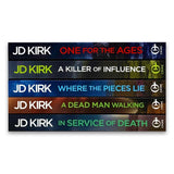 DCI Logan Crime Thrillers Series 16-20 Collection 5 Books Set by JD Kirk (One For the Ages, In Service of Death, A Dead Man Walking and MORE!)