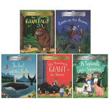 Julia Donaldson 5 Books Collection Set (The Snail and the Whale, Room on the Broom, The Smartest Giant, A Squash and a Squeeze, The Gruffalo) | Paperback