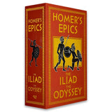 The Iliad and The Odyssey 2 Books Collection Box Set by Homer | Classic Greek Mythology & Epic Poetry | Hardback Edition