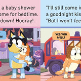 Bluey: Bedtime Little Library Includes – Fruit Bat, Daddy Putdown, Burger Shop & Sleepytime | Board Book Set for Toddlers