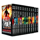 Alex Rider Series 13 Books Collection Set By Anthony Horowitz (Stormbreaker, Point Blanc, Skeleton Key, Eagle Strike, Secret Weapon, Nightshade and More)