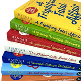 The Dinner Lady Detectives Series 7 Books Collection Set By Hannah Hendy (The Dinner Lady Detectives,An Unfortunate Christmas Murder,A Terrible Village Poisoning,Curiously Convenient Demise & More)