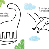 My Dinosaur Activity Pack 3 Book Box Set | Sticker Book with 200+ Stickers, Colouring Book & Spotting Activity Book for Kids