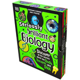 DK Seriously Brilliant Biology 3 books set by Steve Mould (The DNA Book, The Bacteria Book, The Body Book) | Hardback