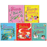 Caryl Hart Princess Series 5 Books Collection Set (The Princess and the Peas, The Princess and the Presents, The Princess and the Giant, Christmas Rescue, The Princess and the Shoe) | Paperback