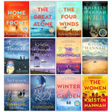 Kristin Hannah Collection 12 Books Set (Home Front, The Great Alone, The Four Winds, Wild, Firefly Lane, Fly Away, Nightingale, True Colours, Between Sisters, Night Road, Winter Garden and The Women) | Paperback