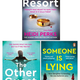 Heidi Perks Collection 3 Books Set (The Last Resort, The Other Guest and Someone Is Lying)