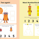 Numberblocks and Alphablocks Level 1 Collection 6 Workbooks Set With Stickers (Numberblocks Numbers and Counting, Adding and Subtracting, Puzzles and ... More) (Numberblocks and Alphablocks Workbooks)