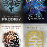 The Legend Series 4 Books Collection Set by Marie Lu | Legend, Prodigy, Champion & Rebel | Young Adult Dystopian Science Fiction (Paperback)