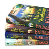 The World of Podkin One-Ear Series 6-9 Collection 4 Books Set by Kieran Larwood (Uki and the Ghostburrow, Podkin and the Singing Spear, Podkin and the Tentacled Terror & The Fate of Podkin One-Ear)
