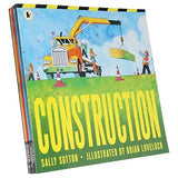 The Construction Crew Series by Sally Sutton | 8 Children's Picture Books Collection Set | Construction, Demolition, Roadworks, Tractor & More