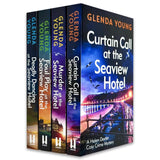 Helen Dexter Cosy Crime Mysteries 4 Books Collection Set By Glenda Young ( Deadly Dancing, Foul Play, Murder at the Seaview, Curtain Call )