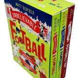 Unbelievable Football True Stories 3 Book Collection Box Set by Matt Oldfield – Amazing Kids Sports Books, Fun Nonfiction Reading for Children & Youth