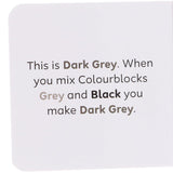 A Case of Colourblocks 12 Mini Books Collection Boxset (I am Red, I am Blue, I am Yellow, I am Green, I am Orange, I am Purple, I am Pink, I am Brown, Black and White, I am Indigo, I am Violet and Grey)