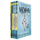 Narwhal and Jelly Series 8 Books Collection Set (Narwhal: Unicorn of the Sea!, Super Narwhal and Jelly Jolt, Peanut Butter and Jelly, Narwhal's Otter Friend, Happy Narwhalidays & 3 More)