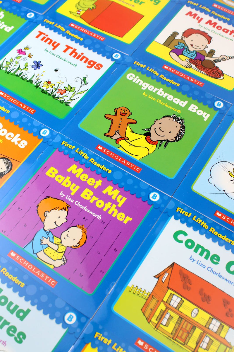 First Little Readers Parent Pack: Guided Reading Level B: 25 Irresistible Books That Are Just the Right Level for Beginning Readers