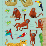 Animals Activity Pack 3 Book Box Set | Sticker Book with 200+ Stickers, Colouring Book & Spotting Activity Book for Kids