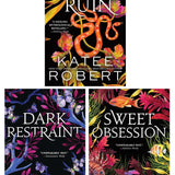 Dark Olympus Series Book 6 to 8 By Katee Robert 3 Books Collection Set (Midnight Ruin, Dark Restraint and Sweet Obsession)