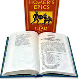 The Iliad and The Odyssey 2 Books Collection Box Set by Homer | Classic Greek Mythology & Epic Poetry | Hardback Edition