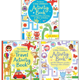 The Usborne Little Children's Activity Book 3 Books Collection Set James Maclaine and Lucy Bowman