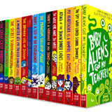 Baby Aliens (Izzy and Friends) Series By Pamela Butchart 15 Books Collection Set (Baby Aliens Got My Teacher, Spy Who Loved School Dinners, My Headteacher is a Vampire Rat and More)