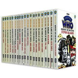Doctor Who: Target Collection 1-20 Books Set | Paperback (Pirate Planet, Crimson Horror, Dalek, Rose, Waters of Mars, Kerblam, Stones of Blood, Eaters of Light, Fires of Pompeii, and More)