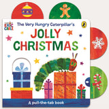 The Very Hungry Caterpillar's Jolly Christmas – Eric Carle Interactive Pull-Tab Christmas Board Book for Toddlers