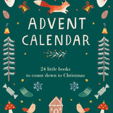 Christmas Advent Calendar by Alice Pasinetti – 24 Miniature Books with Festive Poems | Reusable Christmas Countdown & Tree Decorations