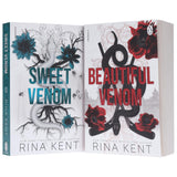 Vipers Series by Rina Kent 2 Books Collection Set (Beautiful Venom and Sweet Venom) | Paperback