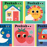 Peekaboo by Camilla Reid Illustrated 5 Books Collection Set (House, Sun, Moon, Love and Car)