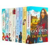 Rosie Goodwin 8 Books Collection Set (The Maid's Courage, Ribbon Weaver, No One's Girl, The Mill Girl, Bad Apple, A Band of Steel, Whispers, The Empty Cradle)