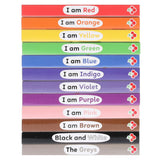 A Case of Colourblocks 12 Mini Books Collection Boxset (I am Red, I am Blue, I am Yellow, I am Green, I am Orange, I am Purple, I am Pink, I am Brown, Black and White, I am Indigo, I am Violet and Grey)