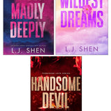 Forbidden Love Series by L.J. Shen 3 Books Collection Set | Paperback (Truly Madly Deeply, Wildest Dreams and Handsome Devil)