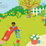 First Sticker Book Easter: A Sticker Activity Book with Eggs, Parades, and Bunnies by Holly Bathie | Board Book