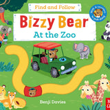 Bizzy Bear Find & Follow 4 Books shrinkwrap pack