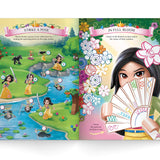 Lego Disney Princesses, Lego Mini Figure Activity Book, Ariel, Snow White, Mulan...