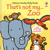 Usborne Thats Not My... Zoo By Fiona Watt, Touch and Feel Board Book for Babies & Toddlers, Sensory Animal Book to Develop Early Learning & Language Skills
